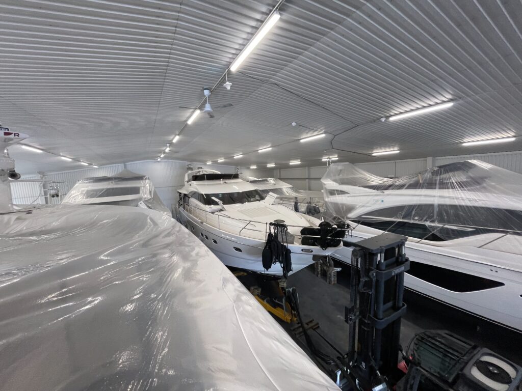 P23M in storage @Powerboat Marine AB